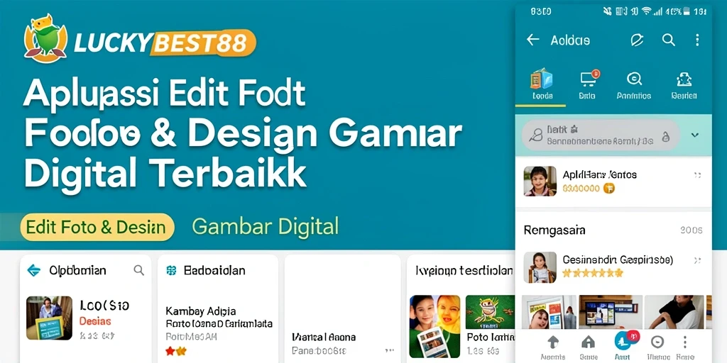 Tampilan antarmuka LUCKYBEST88 yang modern dan fungsional.