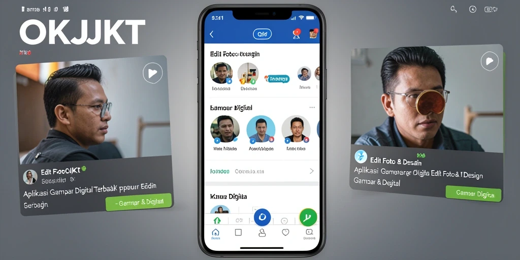 Tampilan antarmuka OKJKT untuk pengeditan gambar yang lengkap dan praktis.
